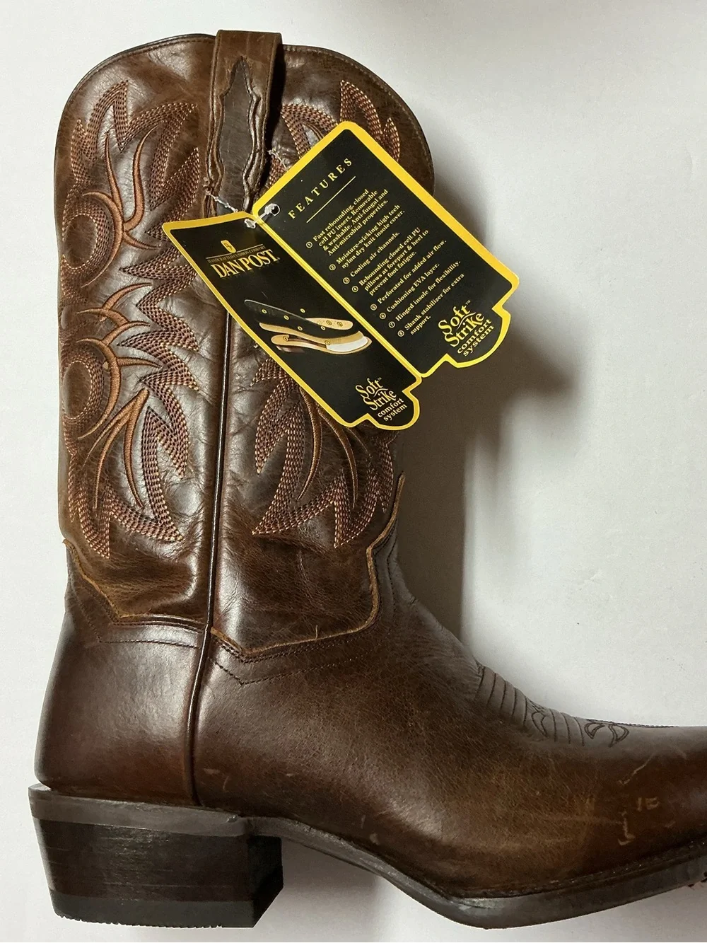 Dan Post Cottonwood Men's Leather Cowboy Boots/ size: 9 D